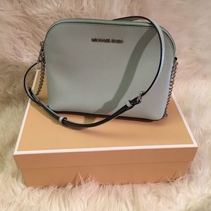 Michael Kors Cindy Saffiano Leather Crossbody